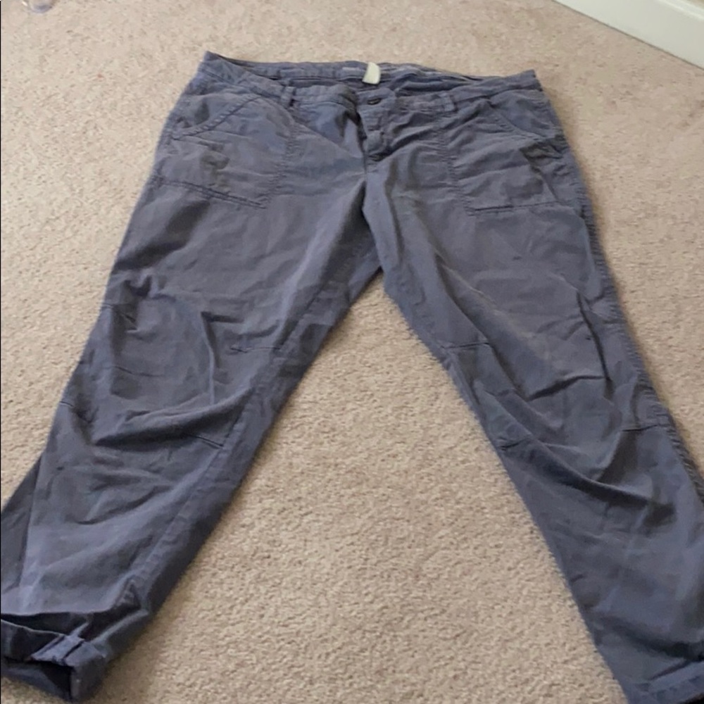 Gap khakis ankle pants